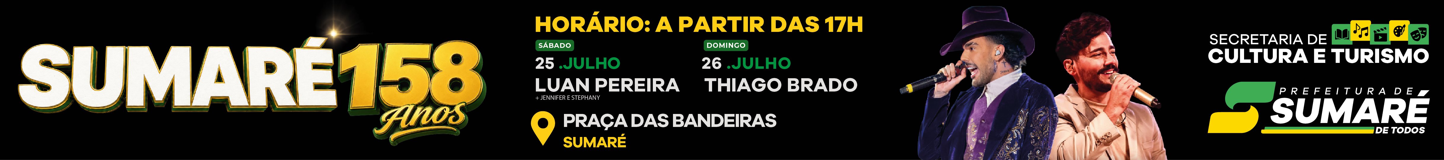 Sumaré 158 anos