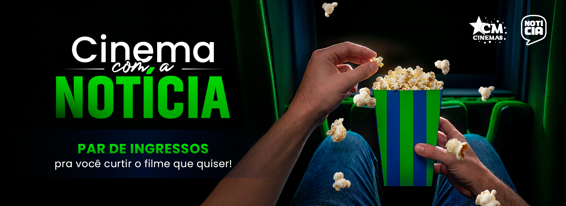 Cinema com a Notícia e CM Cinemas