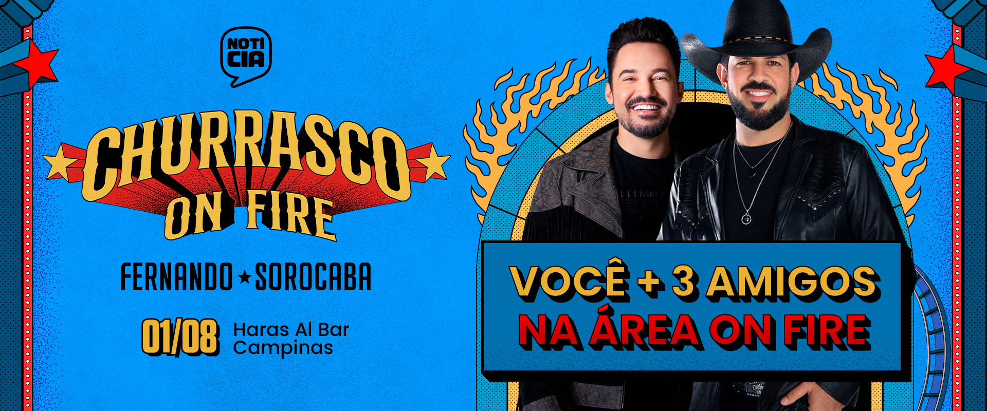 Churrasco On Fire