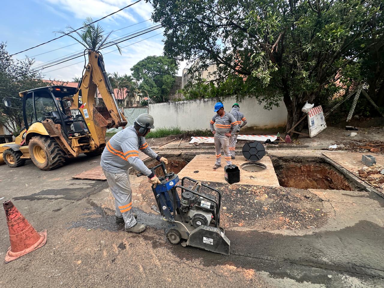 Obras do DAE de Americana na região do bairro Antônio Zanaga pode causar intermitência no abastecimento nesta terça-feira