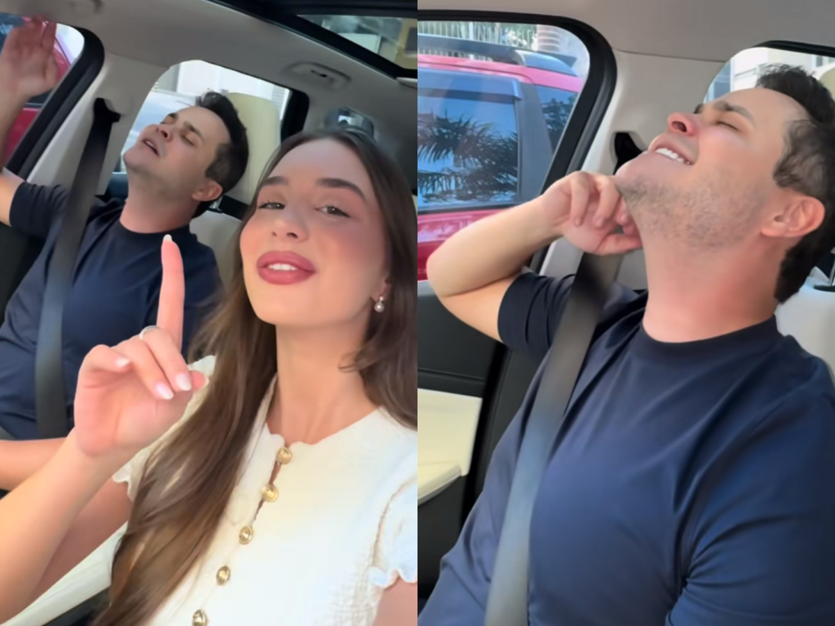 Matheus Aleixo aparece com Duda Rubert em vídeo e movimenta a web