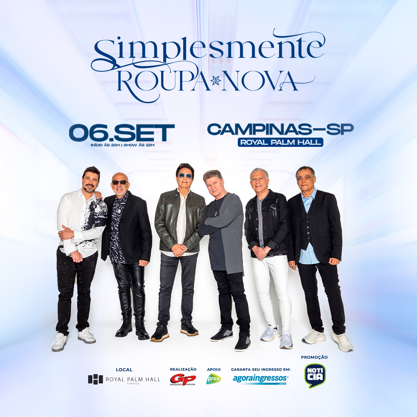 Roupa Nova em Campinas/SP