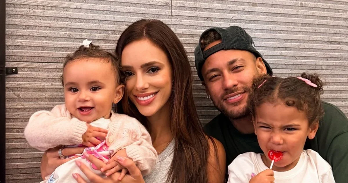 Neymar revela nome da terceira filha com Bruna Biancardi; saiba como ela vai se chamar