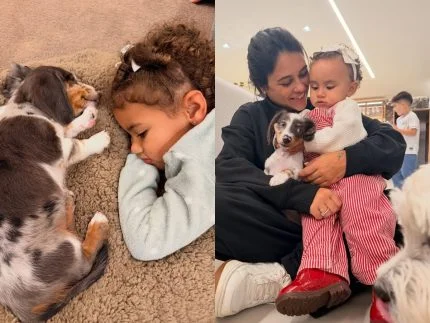 Filhas de Neymar ganham novo integrante da família; veja o novo pet