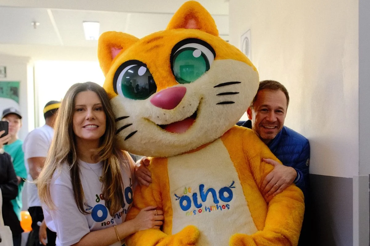 Tiago Leifert e Daiana Garbin iniciam quinta edição de campanha