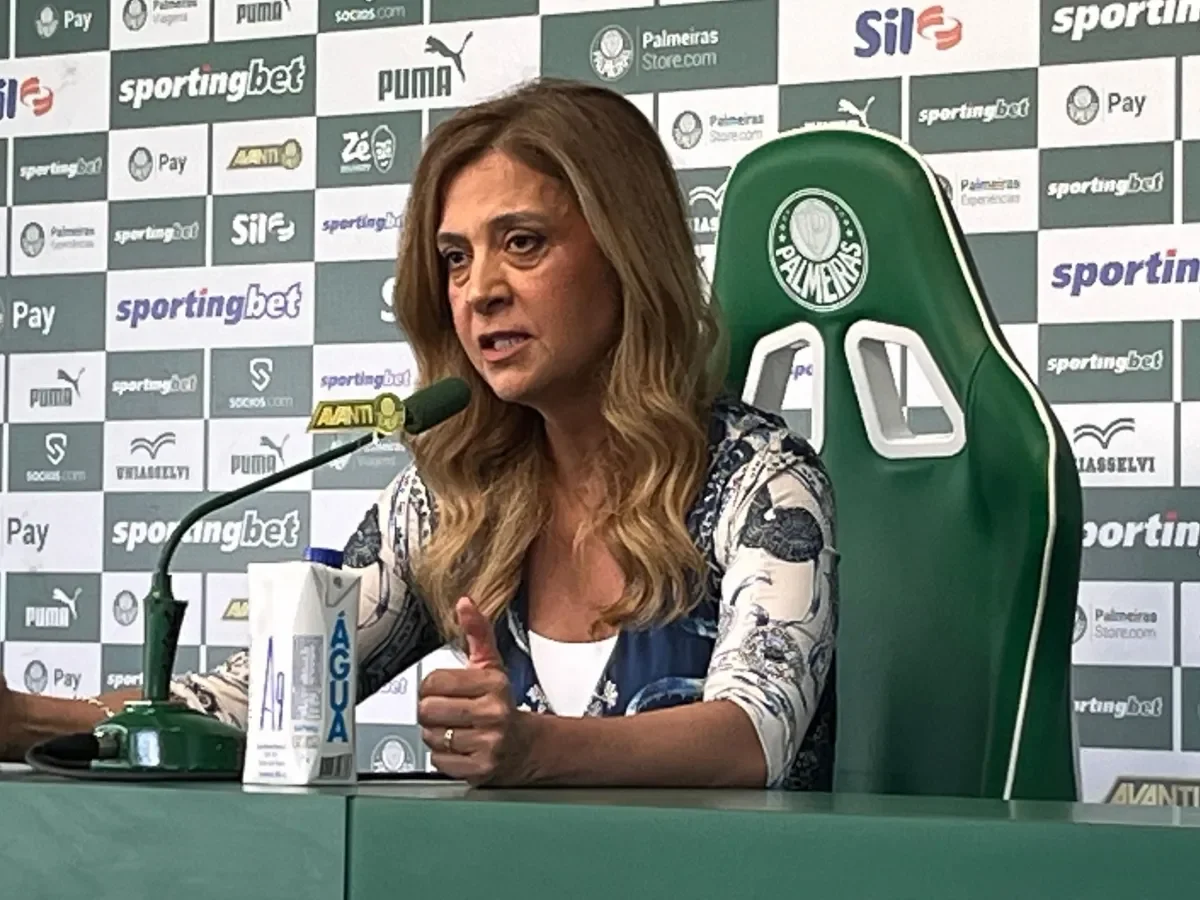 Leila Pereira reage a críticas no Palmeiras e diz que deixará o futebol em 2027