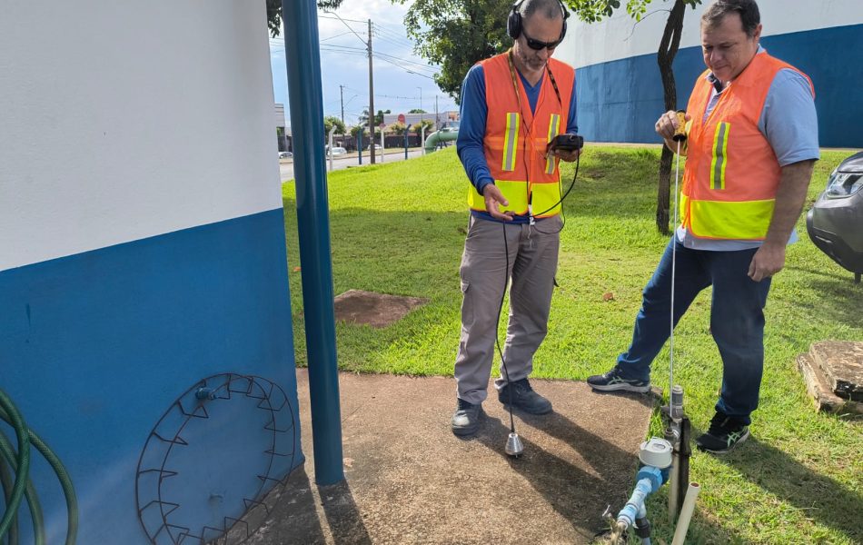 Coden Nova Odessa x pesquisa vazamentos na rede de água com geofone 2025-01-23